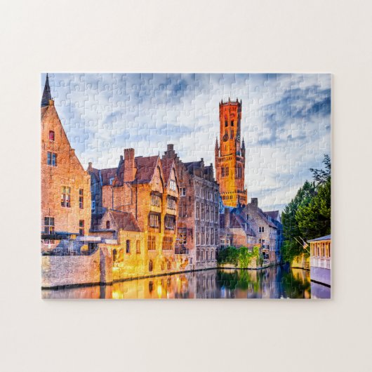 Brugge Venetië van het noorden Legpuzzel (Horizontaal)