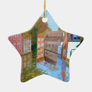 Bruggekanaal Keramisch Ornament