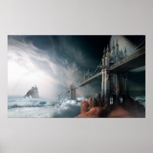 Bruggen aan Nederland Poster