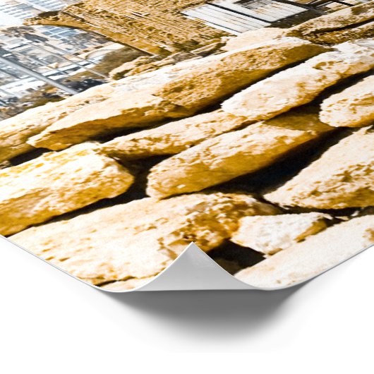 Bruggen aan Tel Aviv Poster (Hoek)