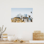 Bruggen aan Tel Aviv Poster (Keuken)