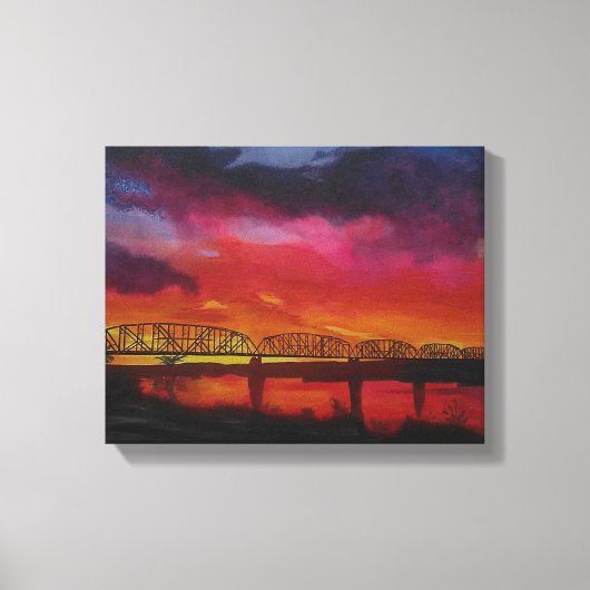 Bruggen Canvas Afdruk (Voorkant)