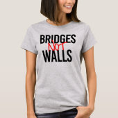 BRUGGEN EN GEEN MUREN T-SHIRT (Voorkant)