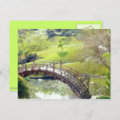 Bruggen en tuinen_ briefkaart (Voorkant / Achterkant)