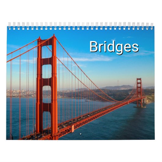 Bruggen Fotografie Over De Wereld Kalender (Hoes)