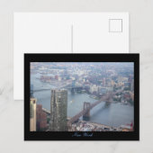Bruggen in New York Briefkaart (Voorkant / Achterkant)