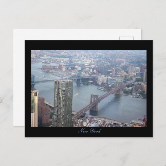 Bruggen in New York Briefkaart (Voorkant / Achterkant)