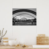 Bruggen, Newcastle upon Tyne Print/Poster Poster (Keuken)