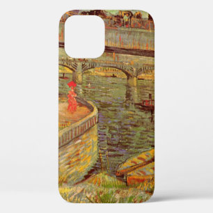 Bruggen over de Seine, Asnieres door Vincent van G Case-Mate iPhone Case