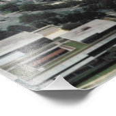 Bruggen over de Seine Foto Afdruk (Hoek)