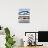 Bruggen over de Tyne Print/Poster Poster (Thuiskantoor)