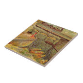 Bruggen over de zegen in Asnieres door Vincent van Tegeltje (Zijkant)