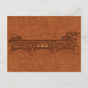 Bruggen: Ponte Vecchio Briefkaart