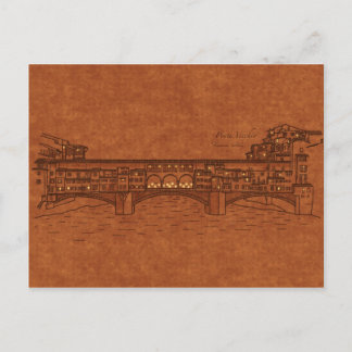 Bruggen: Ponte Vecchio Briefkaart