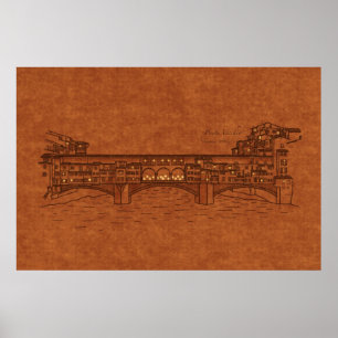 Bruggen: Ponte Vecchio Poster