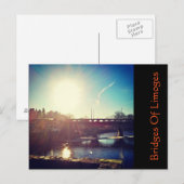 Bruggen van bruggen briefkaart (Voorkant / Achterkant)