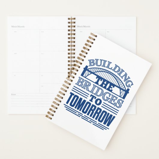 Bruggen van civiel ingenieur planner (Display)