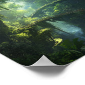 Bruggen van de Emerald Canopy – Lush Forest Fantas Poster (Hoek)
