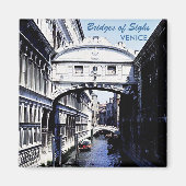 Bruggen van de Sighs-Venetië Magneet (Voorkant)