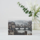 Bruggen van Florence, Italië Briefkaart (Staand voorkant)