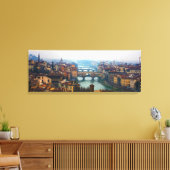 Bruggen van Florence Italië Canvas Afdruk (Insitu (Woonkamer))