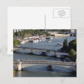Bruggen van Parijs Briefkaart (Voorkant / Achterkant)