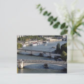Bruggen van Parijs Briefkaart (Staand voorkant)