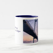 Bruggenbouwers Tweekleurige Koffiemok (Center)