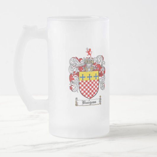 BRUGGENGEZINSLECHTS - BRUGKOAT VAN WAPENS MATGLAS BIERPUL (Links)