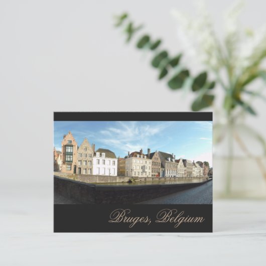 Brugges Panorama Briefkaart (Staand voorkant)