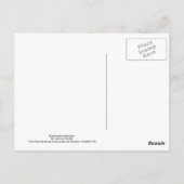 Brugmansia sanguinea (Angel's trompet) Briefkaart (Achterkant)