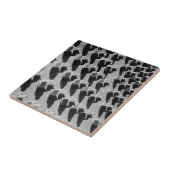 Brugnoten en bouten tegeltje (Zijkant)