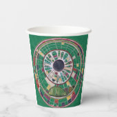 brugpatroon van Newcastle Papieren Bekers (Achterkant)