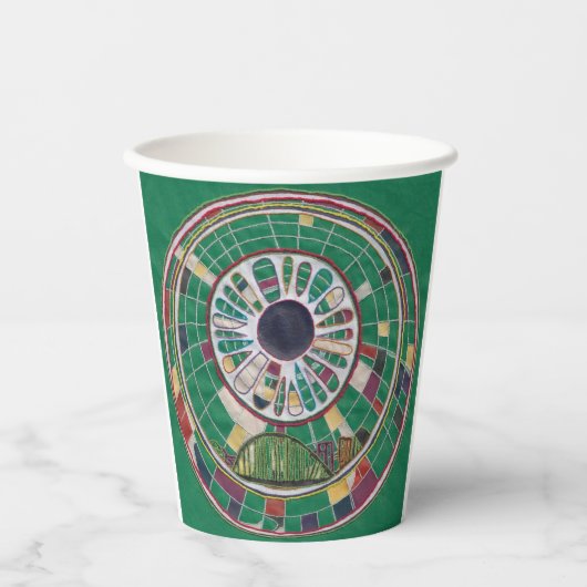 brugpatroon van Newcastle Papieren Bekers (Voorkant)