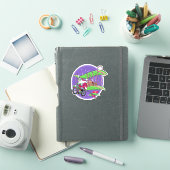 Brugplaat voor kerstfietsen sticker (iPad Cover)