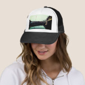 Brugreflectie Trucker Pet (In situ)