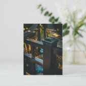 Brugreling met Zonlichtreflecties Briefkaart (Staand voorkant)