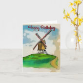 Brugse windmolen kaart (Gele Bloem)