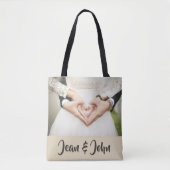 Brugshand en aardkorenhanden tote bag (Voorkant)