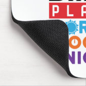 Brugspeler ochtend en nacht muismat (Hoek)