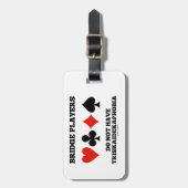 Brugspelers hebben geen triskaidekaphobia bagagelabel (Voorkant verticaal)