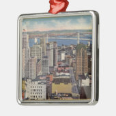 Brugstraat van het Uitzicht Metalen Ornament (Links)