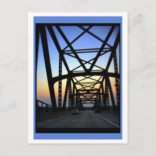 Brugstructuur Briefkaart (Voorkant)