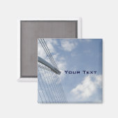 Brugwervelkolom en Kabels Bouw Kunstmagneet Magneet (Voorkant / Achterkant)