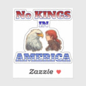 Bruh 4th of July Eagle Amerikaans Patriottisch Sticker (Vel)