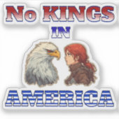 Bruh 4th of July Eagle Amerikaans Patriottisch Sticker (Voorkant)