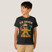 Bruh 67 Christmas Six Seven Gingerbreadman Boys 67 T-shirt (Voorkant volledig)