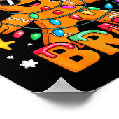 Bruh 67 Christmas Six Seven Gingerbreadman Boys 6  Poster (Hoek)