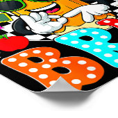 Bruh 67 Days Of School Sungles 67th Day Of School  Poster (Hoek)