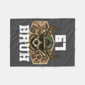 Bruh 67 Deer Funny Deer Hunting Camo Hat Youth Tee Fleece Deken (Voorkant (Horizontaal))